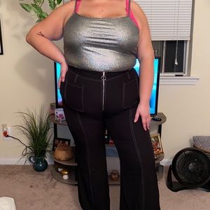 Bell bottom disco pants